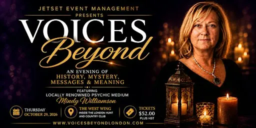 Voices Beyond: An Evening Of History, Mystery, Messages and Meaning