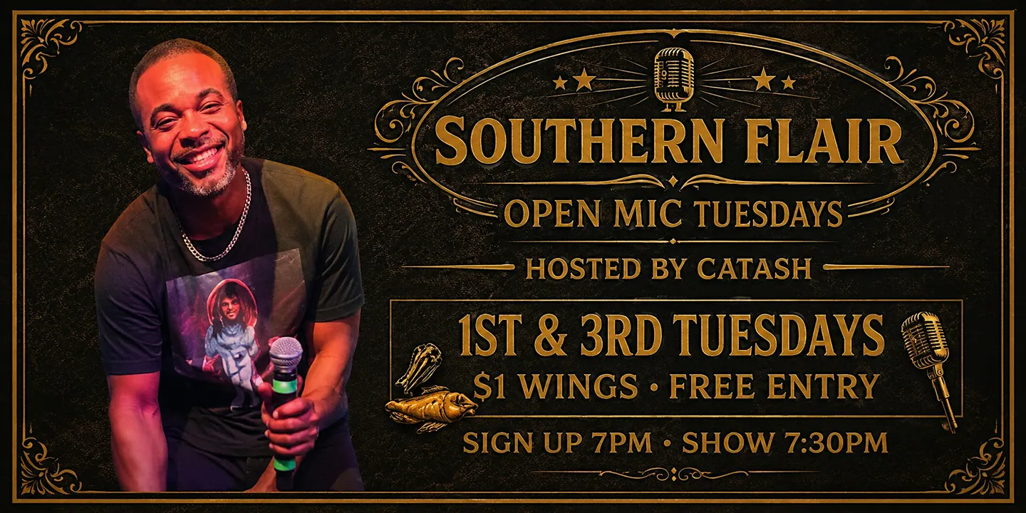 Southern Flair Open Mic Tuesdays