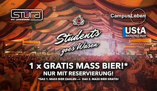 (SOLD OUT) Students goes Wasen - So. 27.09.26 @ Wasenwirt