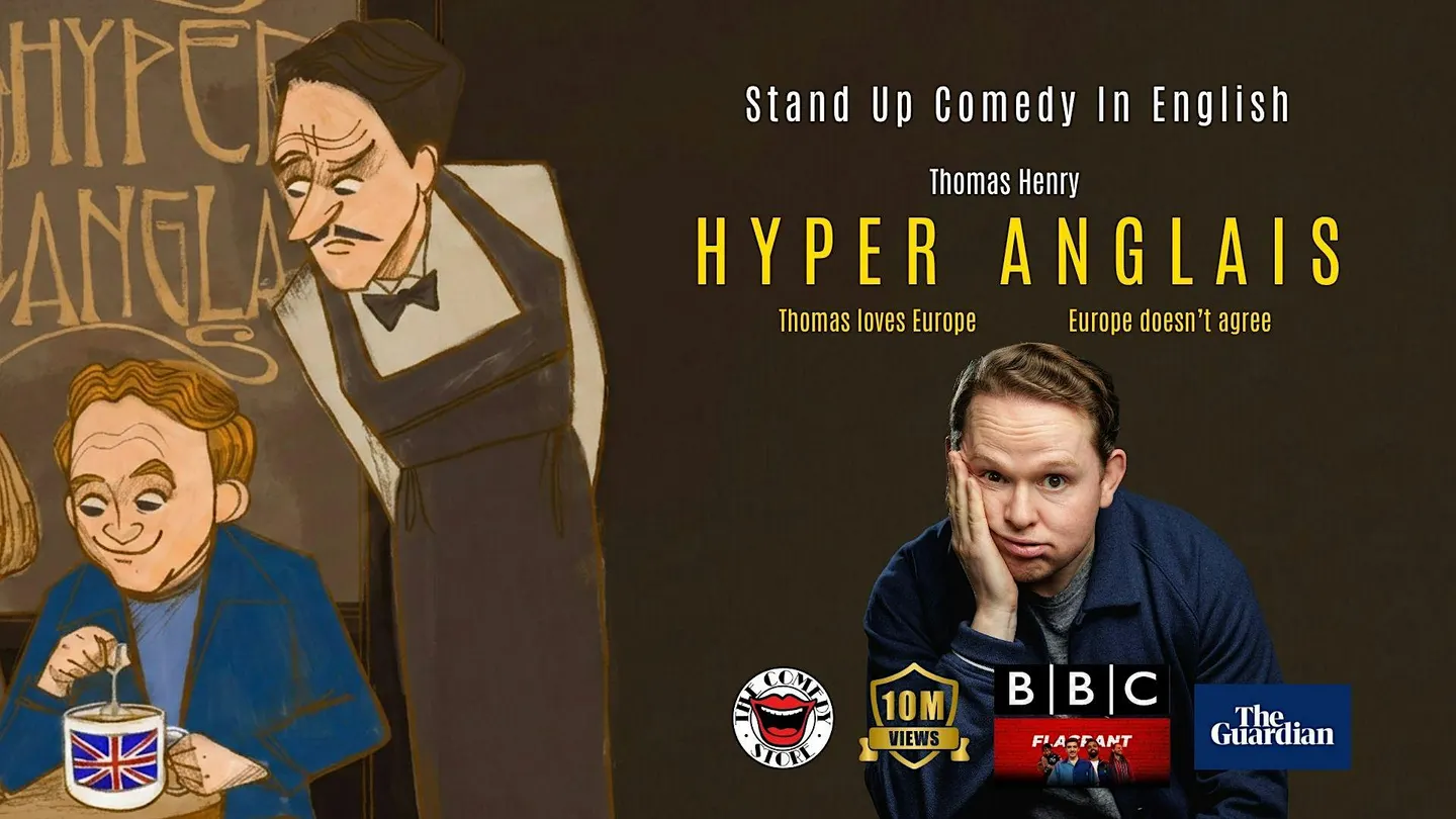 ENGLISH COMEDY COPENHAGEN - Thomas Henry: Hyper Anglais