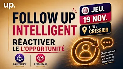 Réseautage et conférence Follow up intelligent I Réactiver les opportunités
