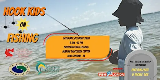 A Spooky Hook Kids on Fishing (New Smyrna Beach, FL.)