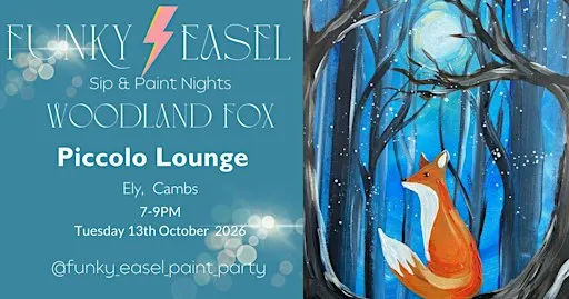 Paint Night at Piccolo Lounge. Ely, Cambs