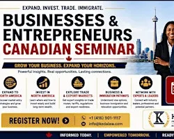 Businesses & Entrepreneurs Canadian Immigration Seminar 2026 | Accra, Ghana