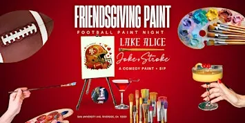 Friendsgiving Funny Paint Night