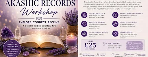 The Akashic Records Workshop – A Guided Journey into Your Inner Wisdom