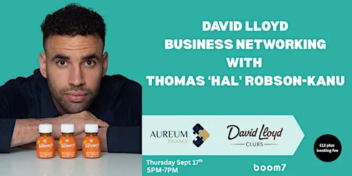 David Lloyd and Boom 7 Business Networking with Thomas ‘Hal’ Robson-Kanu