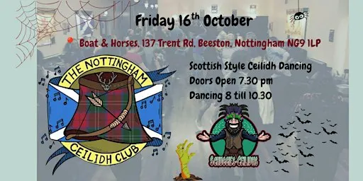Nottingham Ceilidh Club Beeston Dance Night
