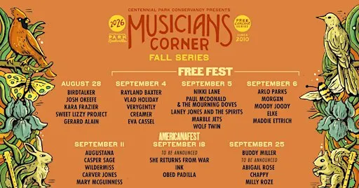 Musicians Corner Fall Series