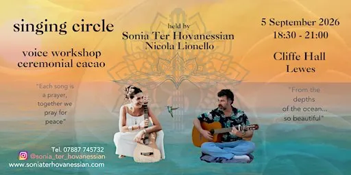 Heart-opening Singing Circle & Voice Workshop