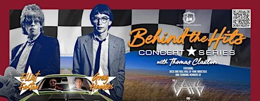 "Behind the Hits" Concert Series: Elliot Easton, Greg Hawkes, Kasim Sulton