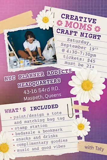 Creative Moms Craft Night
