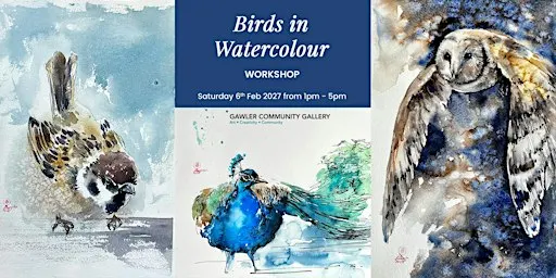 Birds In Watercolour