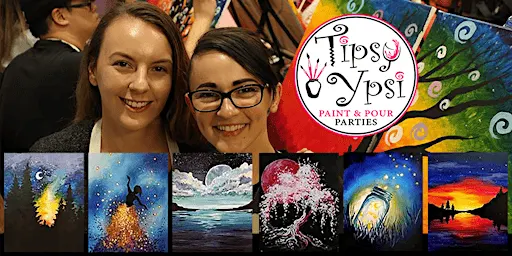Paint & Pour Parties in Ypsilanti for Adults, Teens and Kids