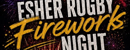 Esher Rugby's 2026 Fireworks Night