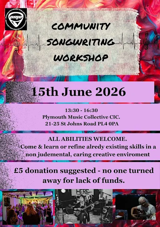 Community Songwriting Workshop at PMC