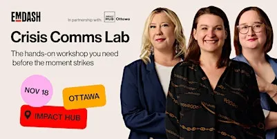 Crisis Comms Lab — Ottawa