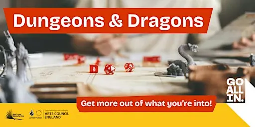 Go all in with West Sussex Libraries: Dungeons and Dragons (for ages 14–17)