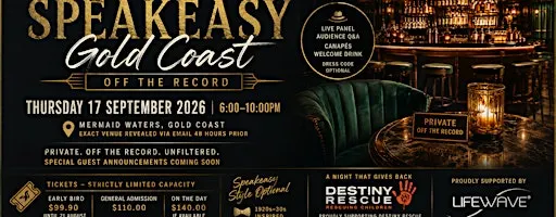Speakeasy Gold Coast – Off the Record