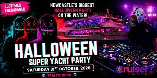 The Haunted Boat Party | Halloween 2026 | Newcastle Harbour