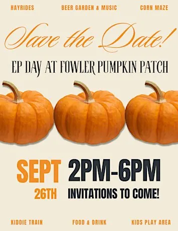 EP Day at Fowler Pumpkin Patch