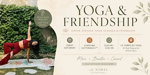 Yoga & Friendship | Hatha Vinyasa in English