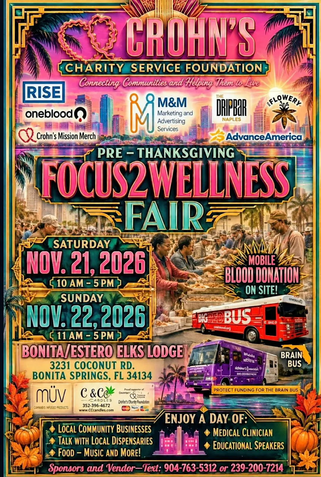 Crohn's Charity "Focus2Wellness" Fair (Fundraiser)