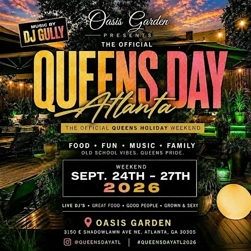 Queens Day Atl at Oasis Garden #QGTM