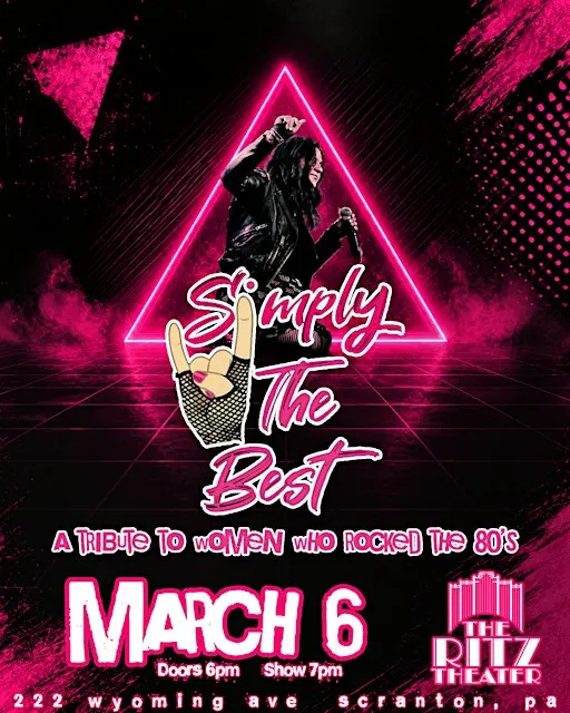 Simply The Best: A Tribute to Women of the 80's - Live in Scranton