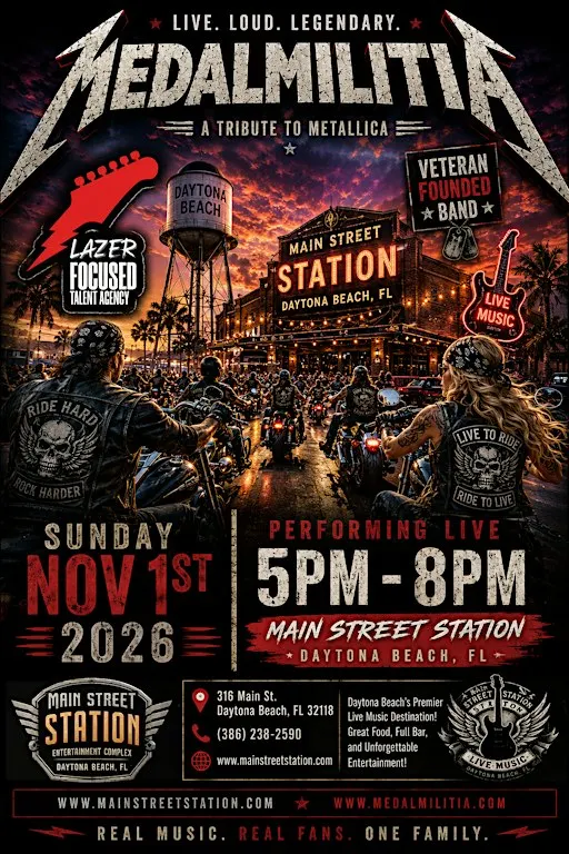 Metallica Tribute - Medal Militia takes over Mainstreet Station