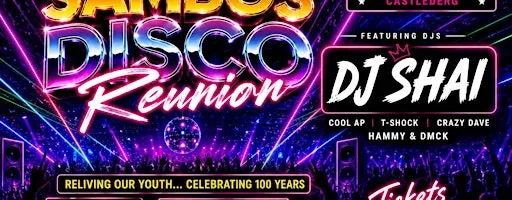 Sambo's Reunion Early bird tickets