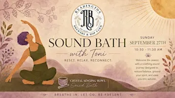 Crystal Singing Bowls Sound Bath
