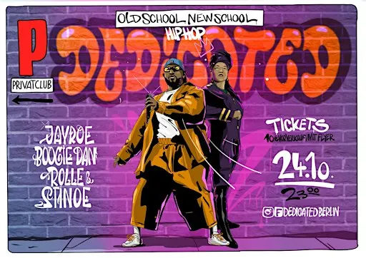 Dedicated Hip Hop Party - From Oldschool 2 Newschool