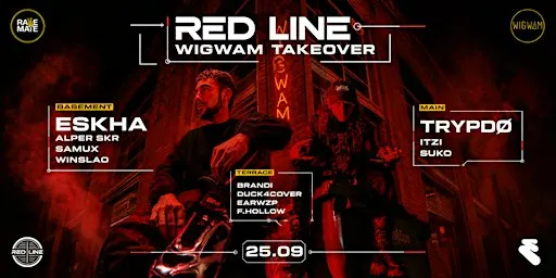 RED LINE: ESKHA - Techno, Hard Bounce & Hard Trance in Dublin