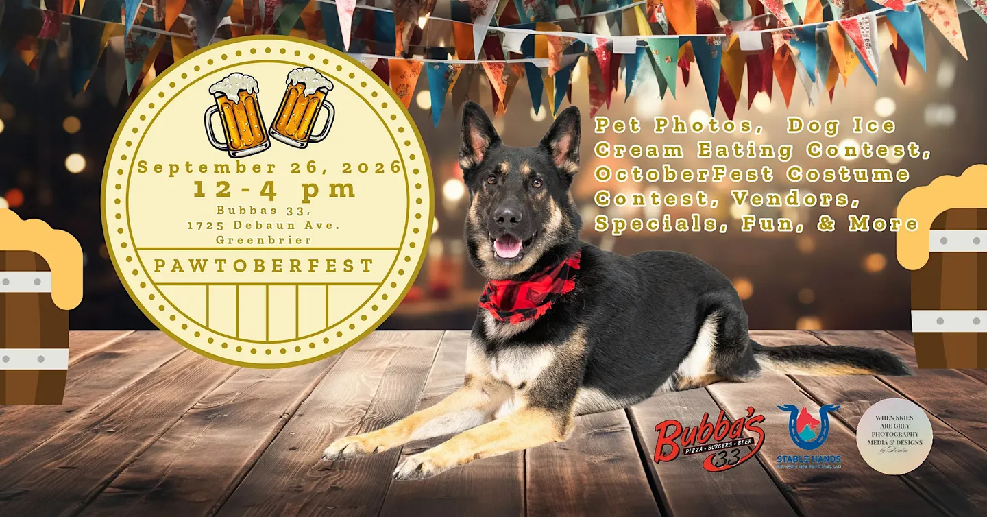 PAWtoberFest: A Dog-Friendly Oktoberfest Celebration, Pet Photos + Market
