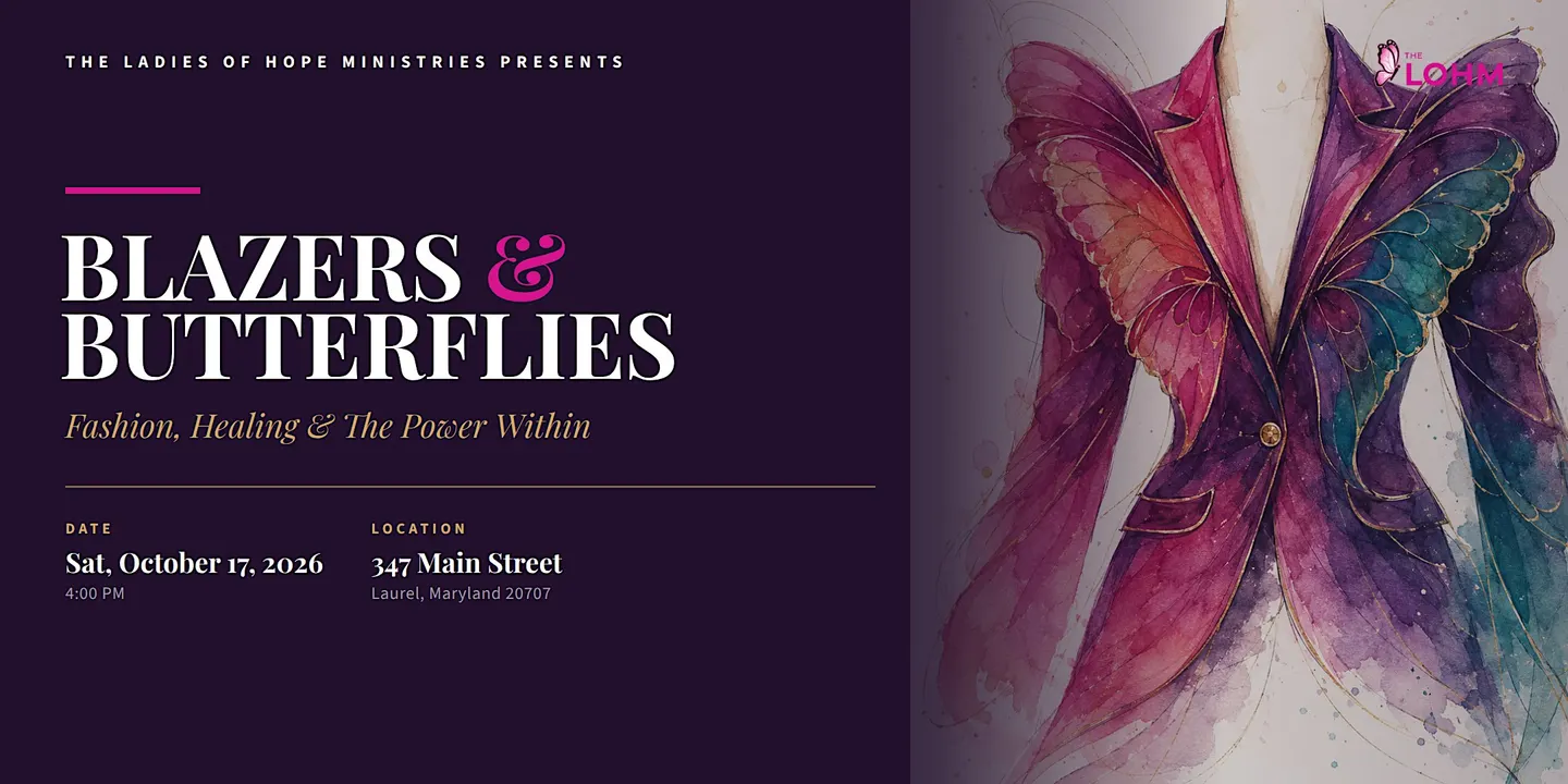 Blazers & Butterflies: Fashion, Healing & The Power Within