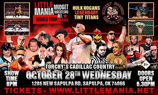 Little Mania Mini Wrestling -Invades (Sapulpa,OK)