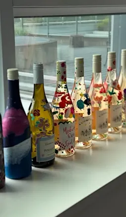 Bottle & Brush: Create Your Own Wine Bottle Décor