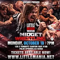Little Mania Mini Wrestling -Invades (Palm Springs,CA)
