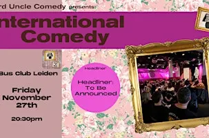 International Stand Up Comedy @Qbus Club Leiden