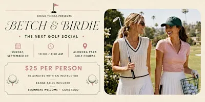 Betch & Birdie: A Women’s Golf Social