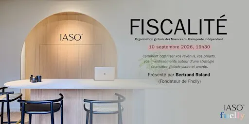 Organisation globale des finances du thérapeute indépendant.