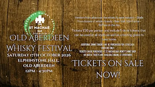 Old Aberdeen Whisky Festival 2026