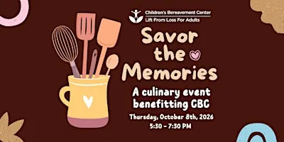 Savor the Memories: Culinary event benefitting CBC