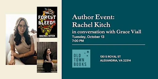 Author Event: Rachel Kitch, in conversation with Grace Viall