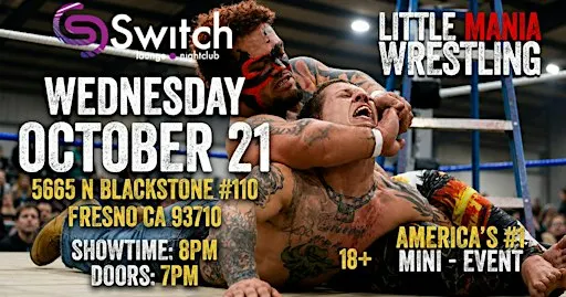 Little Mania Mini Wrestling -Invades (Fresno,Ca)