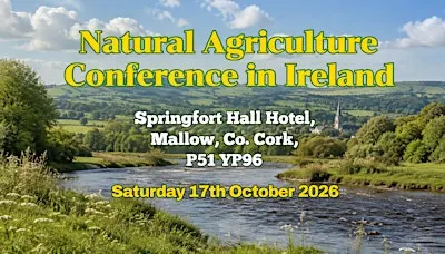 Natural Agriculture Conference In Ireland