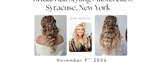 Syracuse, New York Hairstyling Masterclass