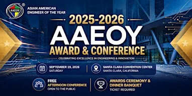 2025-2026 Asian American Engineer of the Year Award and Conference