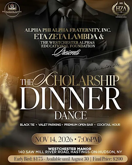 WAEF & HZL Chapter Presents The 2026 Scholarship Dinner Dance